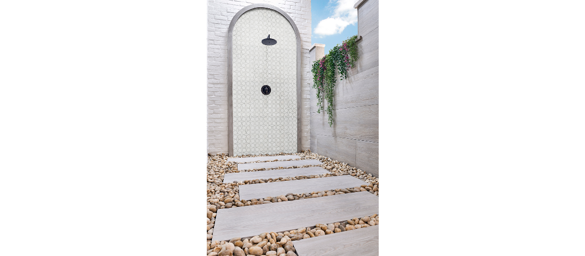 BIANCO GRIDWORK POLISHED 10MM